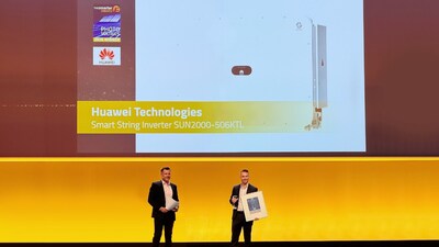 Huawei's 506 kW Smart String Inverter Won the Smarter E AWARD at Intersolar Europe 2026